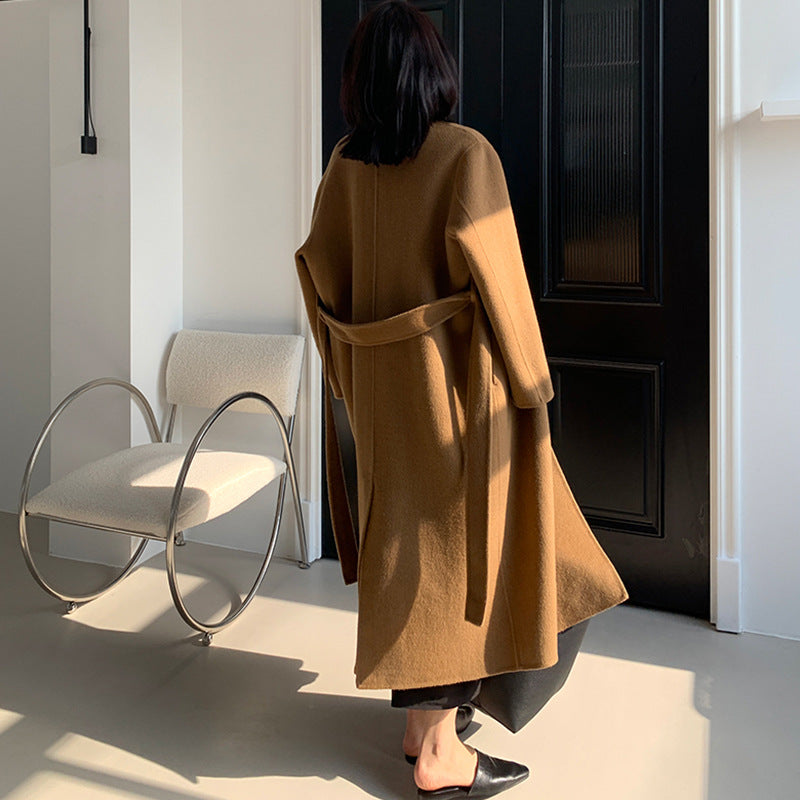 Esandro Vale™ - Manteau en cachemire fait main pour femme