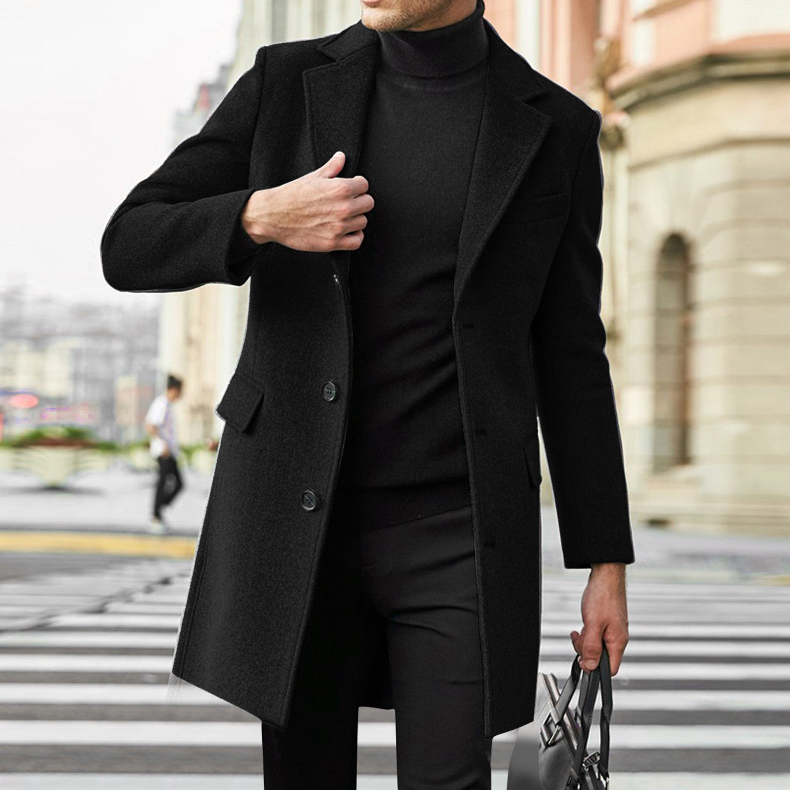 Woolen Trench Coat