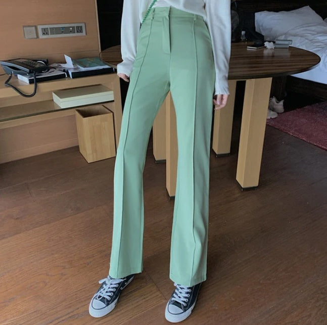 Esandro Vale™ - Pantalon taille haute pour femme