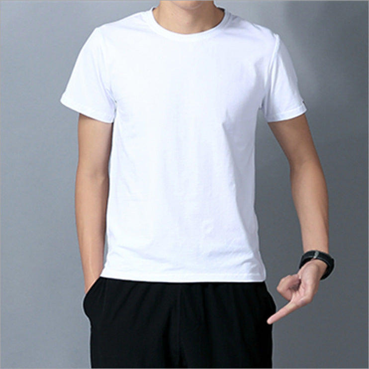 Esandro Vale™ - Solid Round Neck Tee