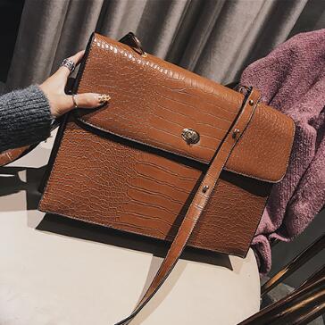 Scaled Leather Bag