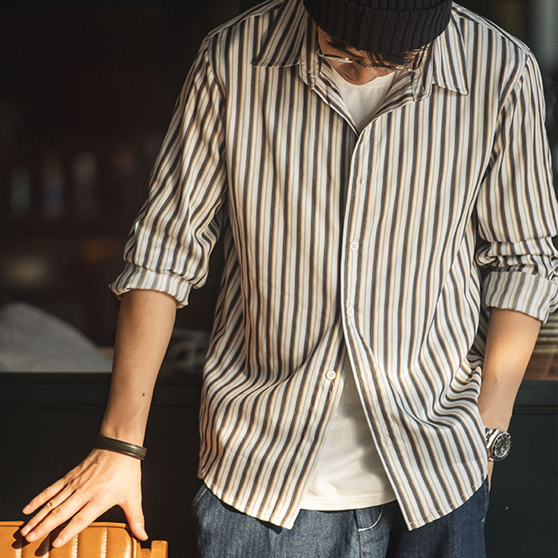 Romano Striped Dress Shirt