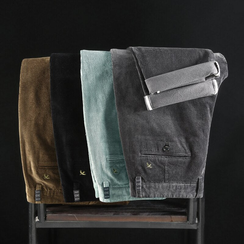 Esandro Vale™ - Cordhose mit mittlerer/hoher Taille