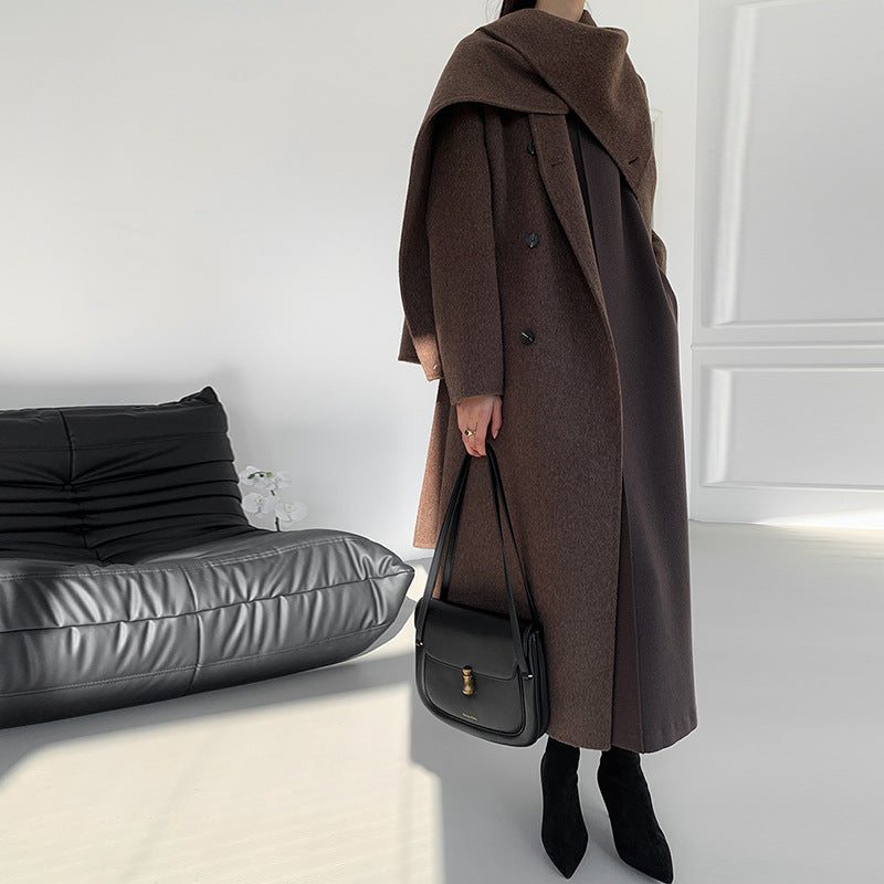 Esandro Vale™ - Manteau en cachemire fait main pour femme