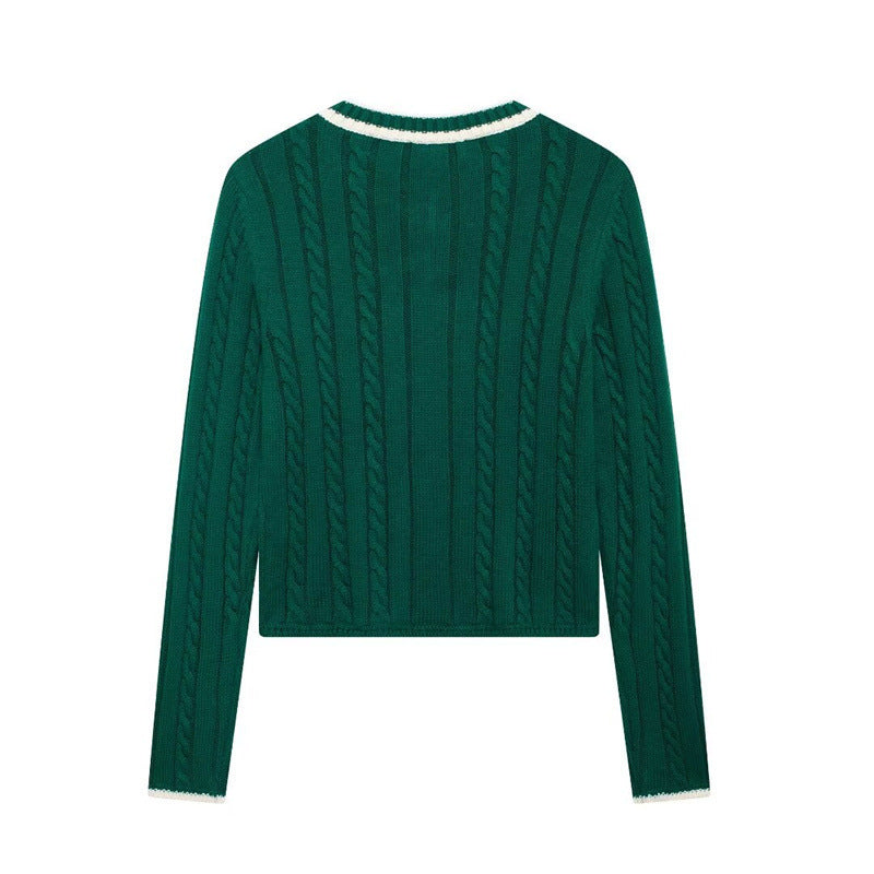 Cable Knit Pullover Sweater