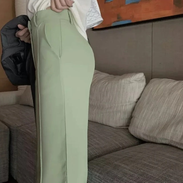 Esandro Vale™ - Pantalon taille haute pour femme