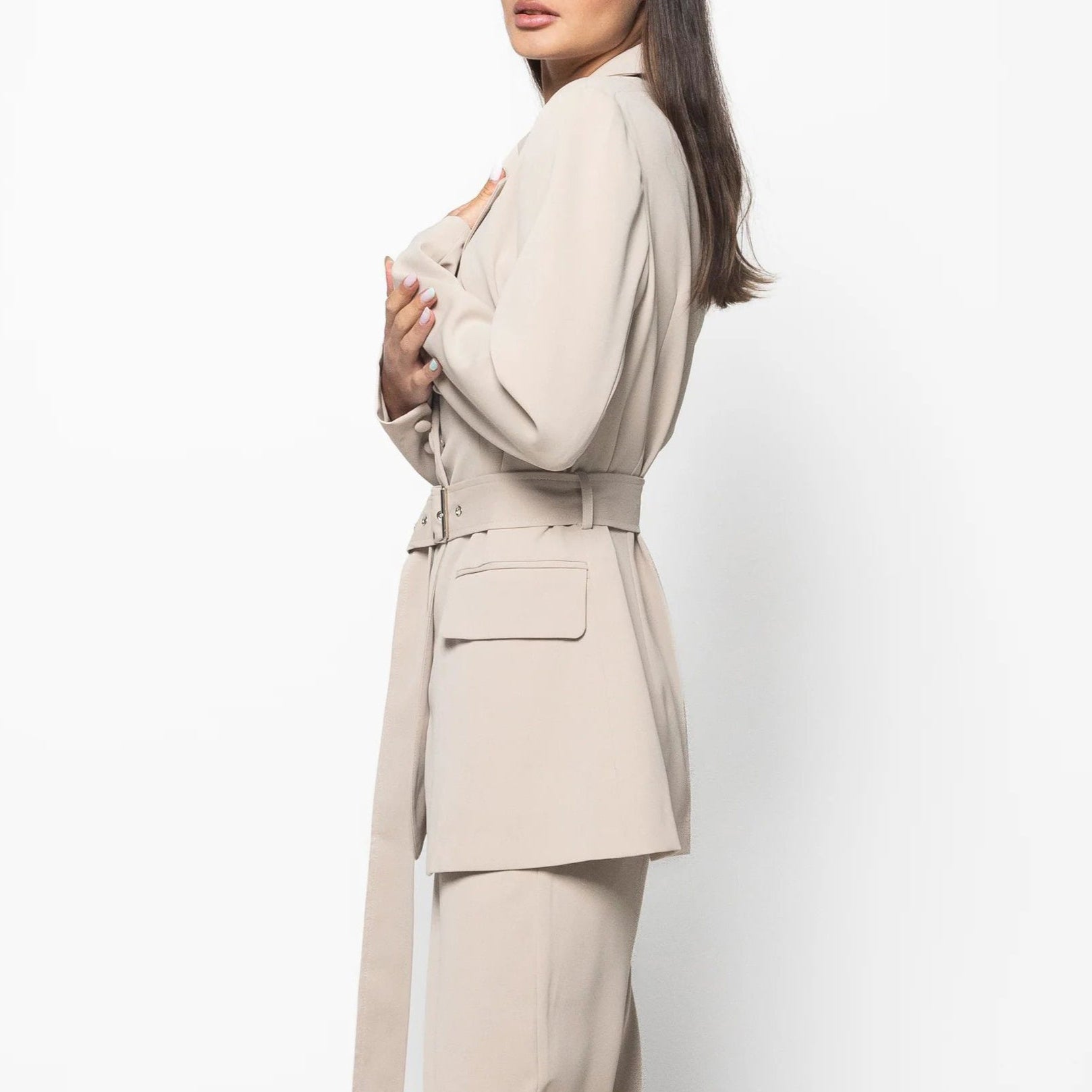 Natalia Belted Blazer