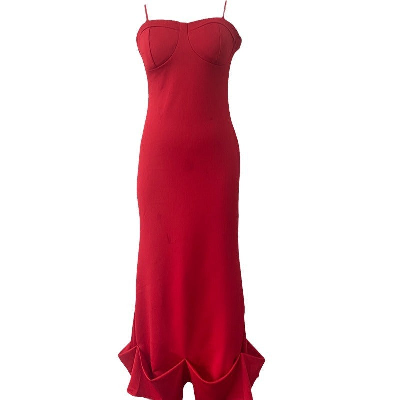 Esandro Vale™ - Ruffled Sleeveless Dress