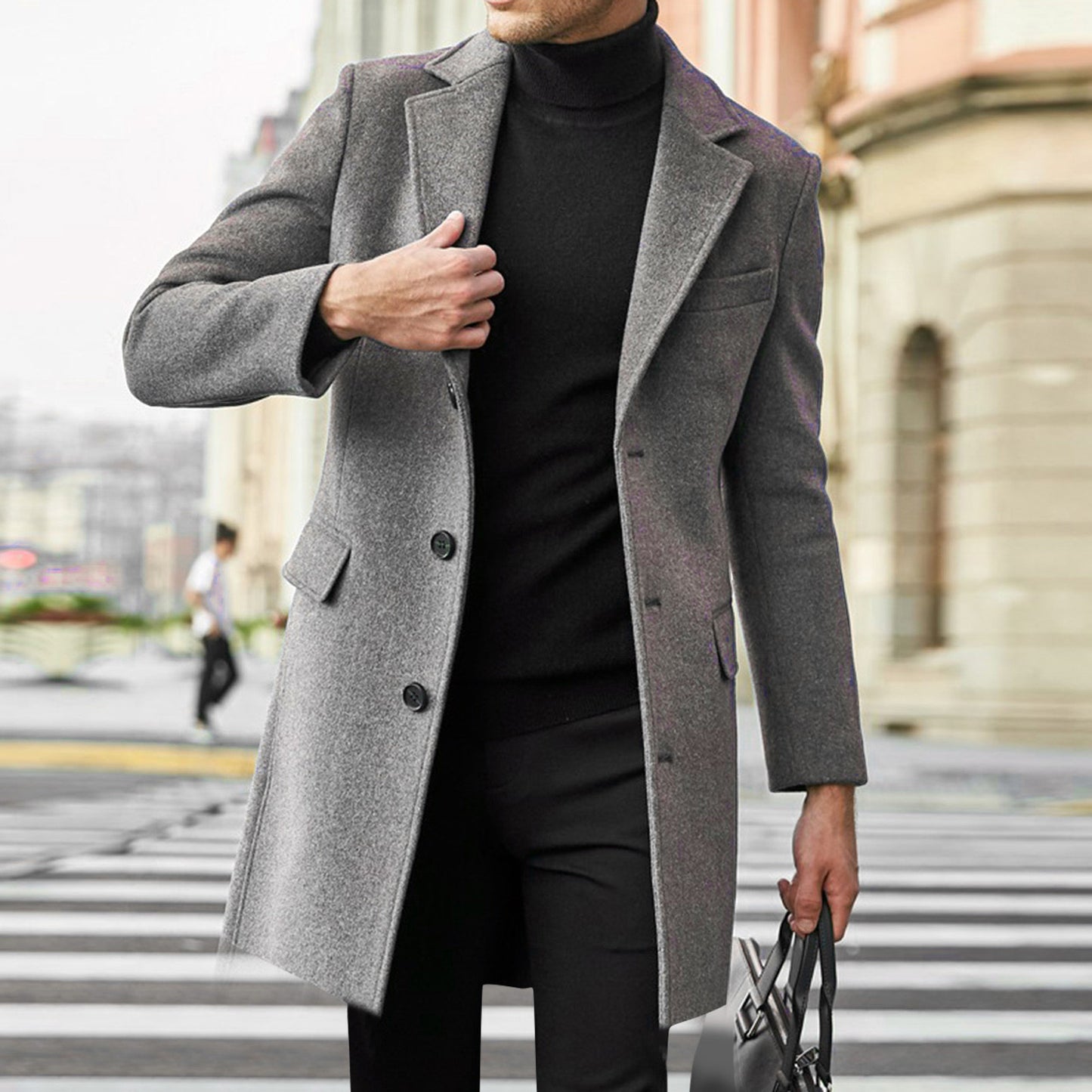 Woolen Trench Coat