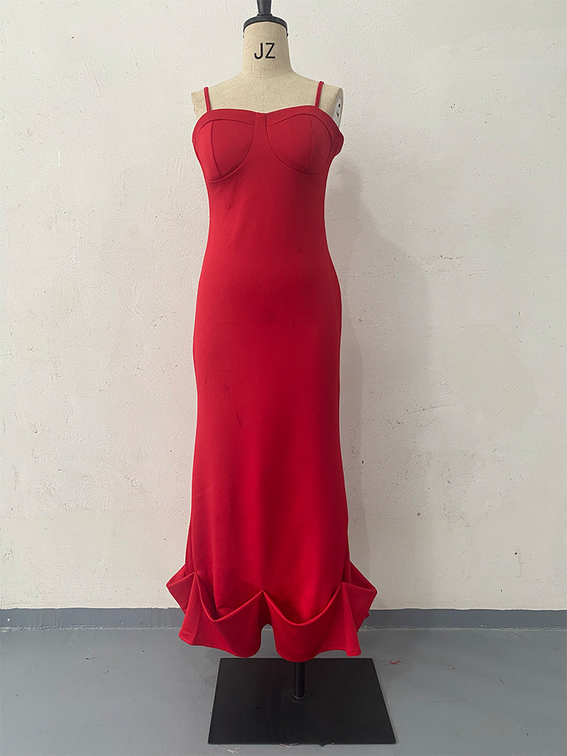 Esandro Vale™ - Ruffled Sleeveless Dress