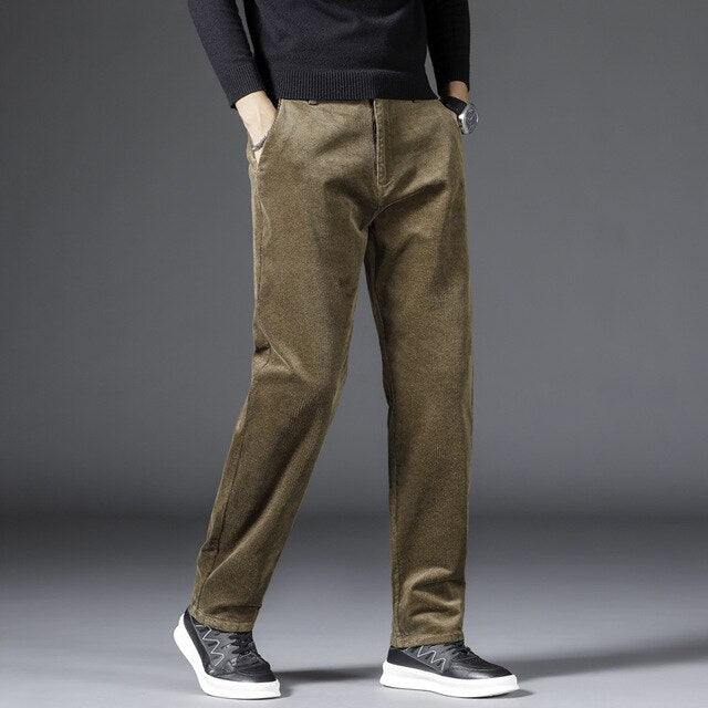 Esandro Vale™ - Cordhose mit mittlerer/hoher Taille