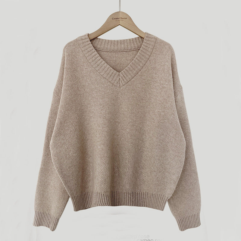 Esandro Vale™ - Pull col V pour femme