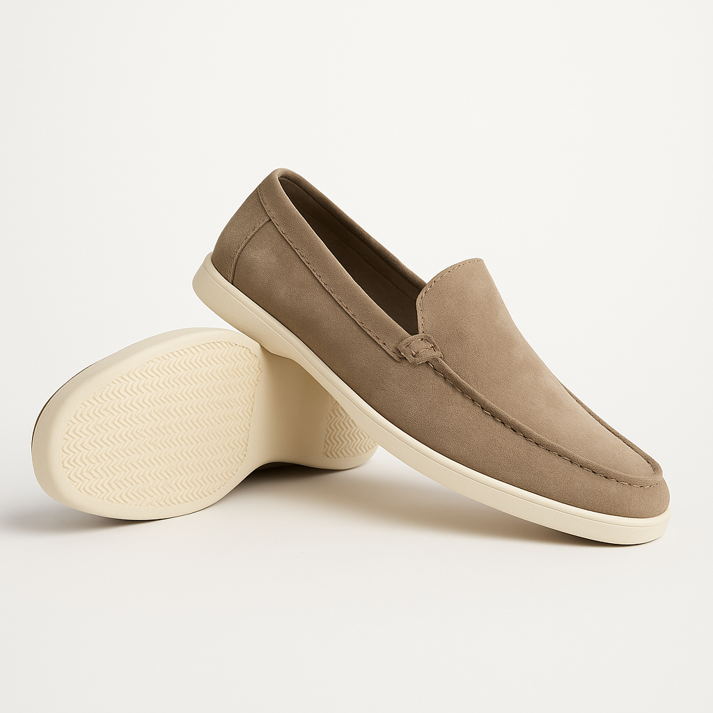 Suede Loafers