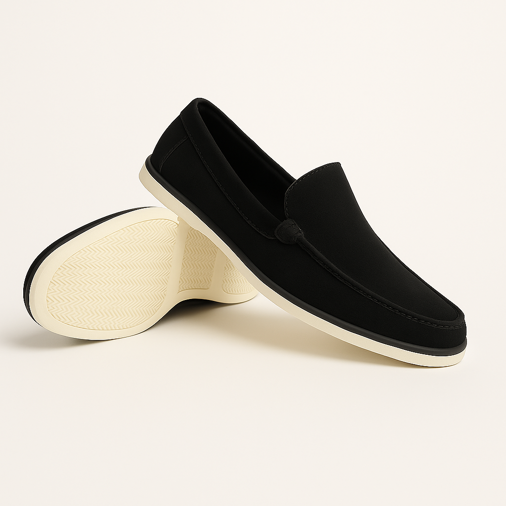 Suede Loafers