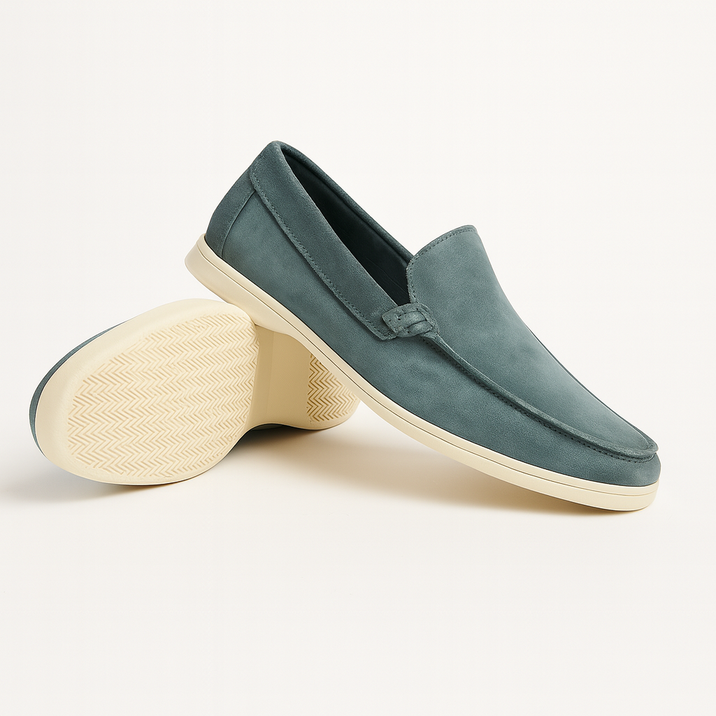 Suede Loafers