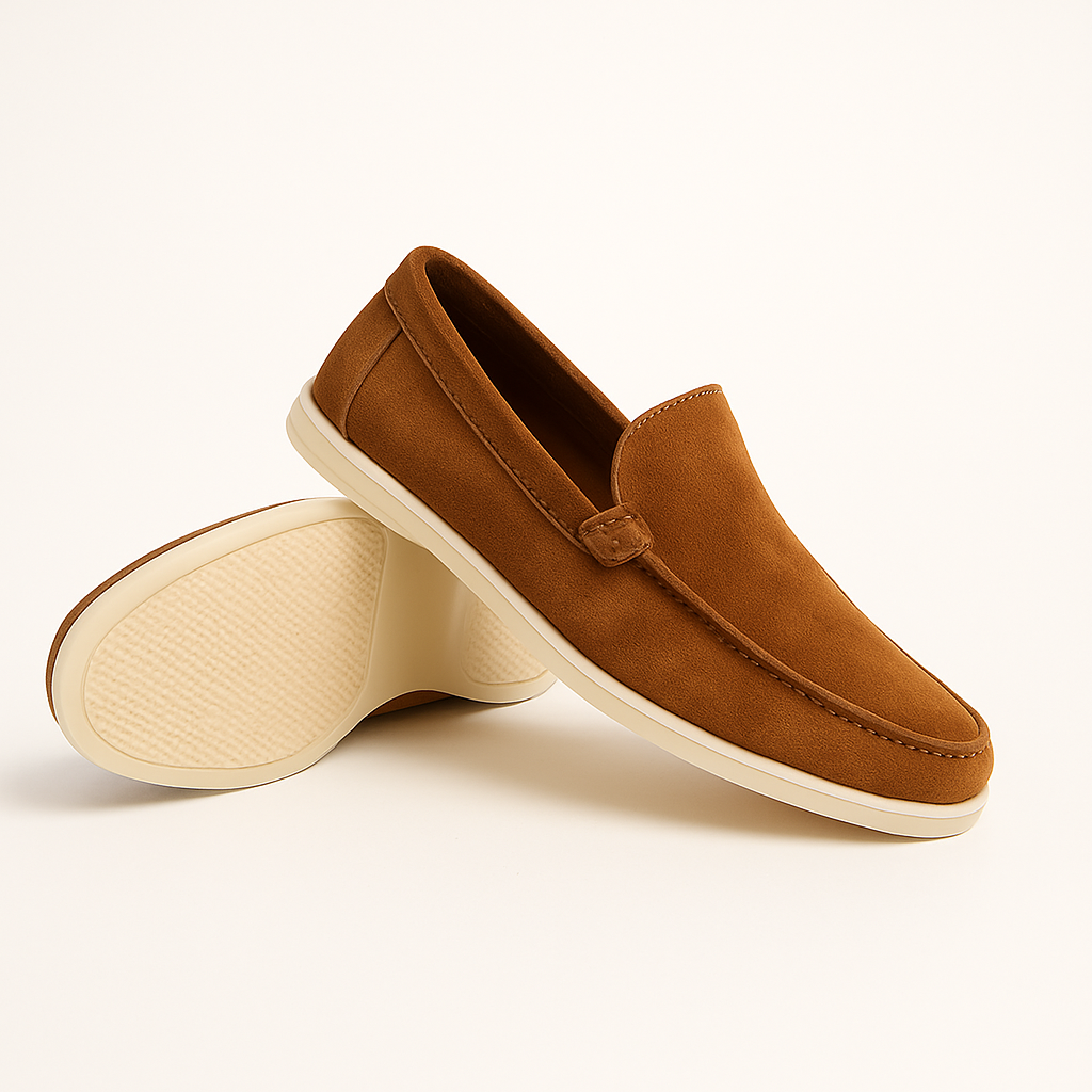 Suede Loafers