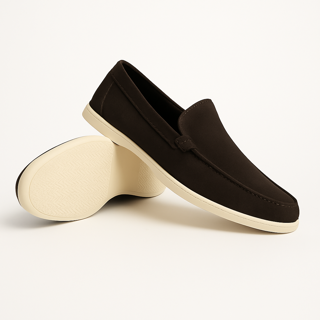 Suede Loafers