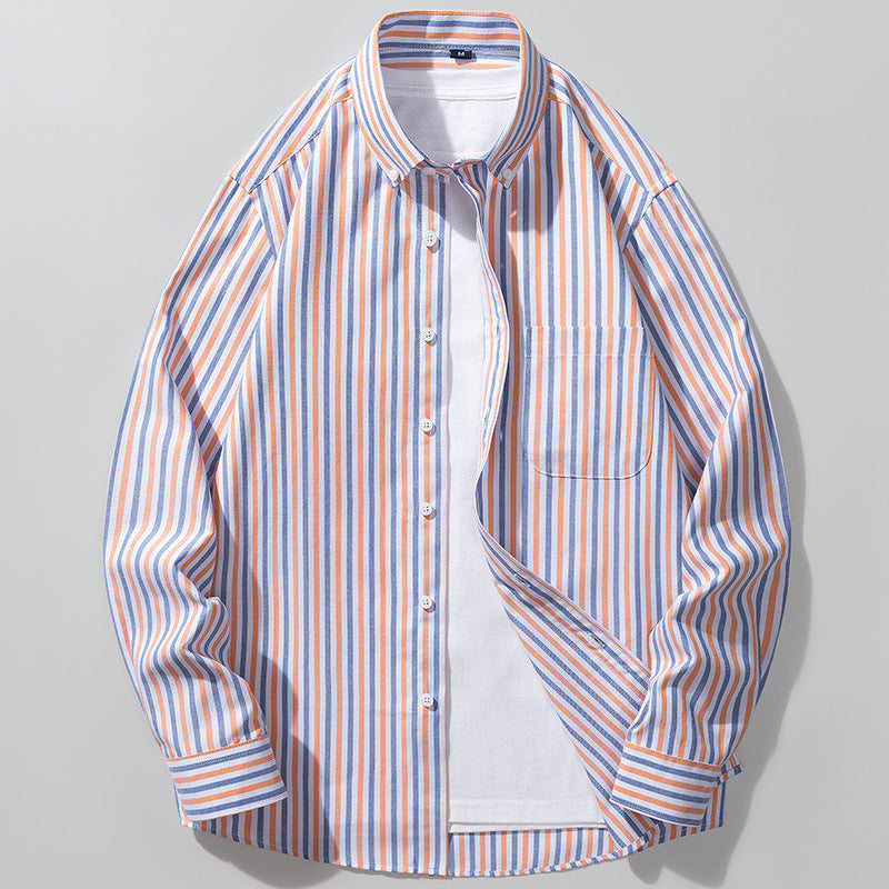 Classic Striped Button Up