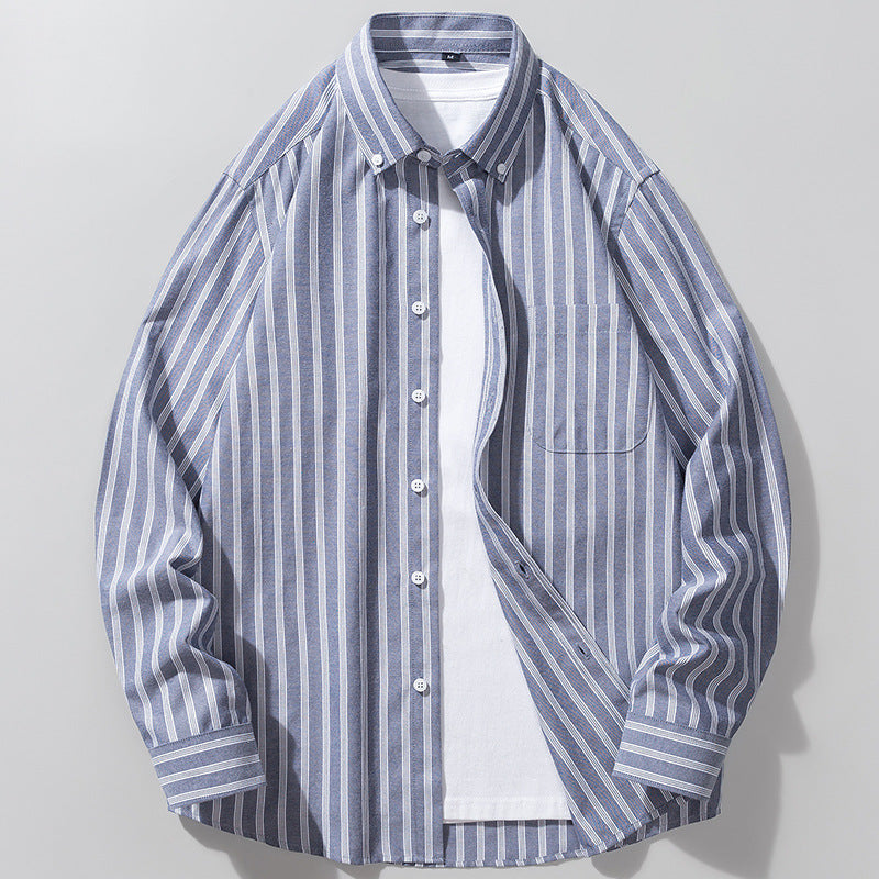 Classic Striped Button Up