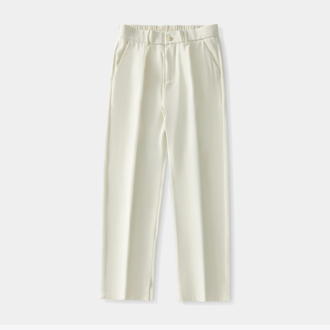 Pleated Linen Pants