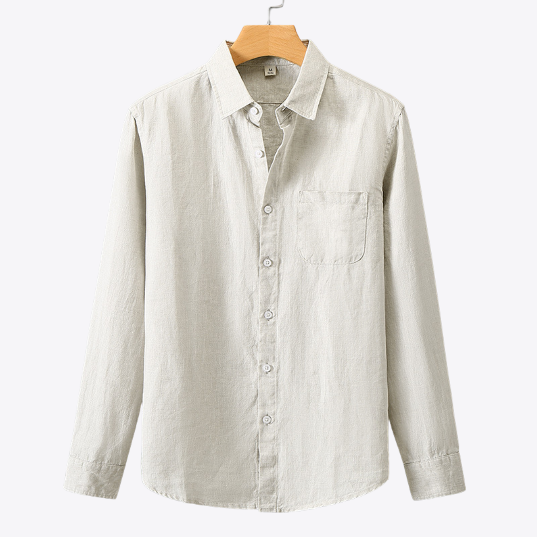 100% Linen Button Up