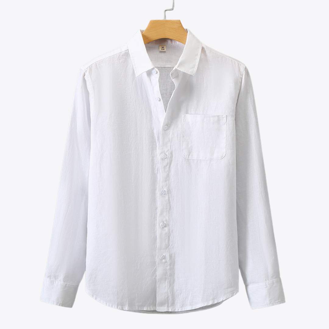 100% Linen Button Up