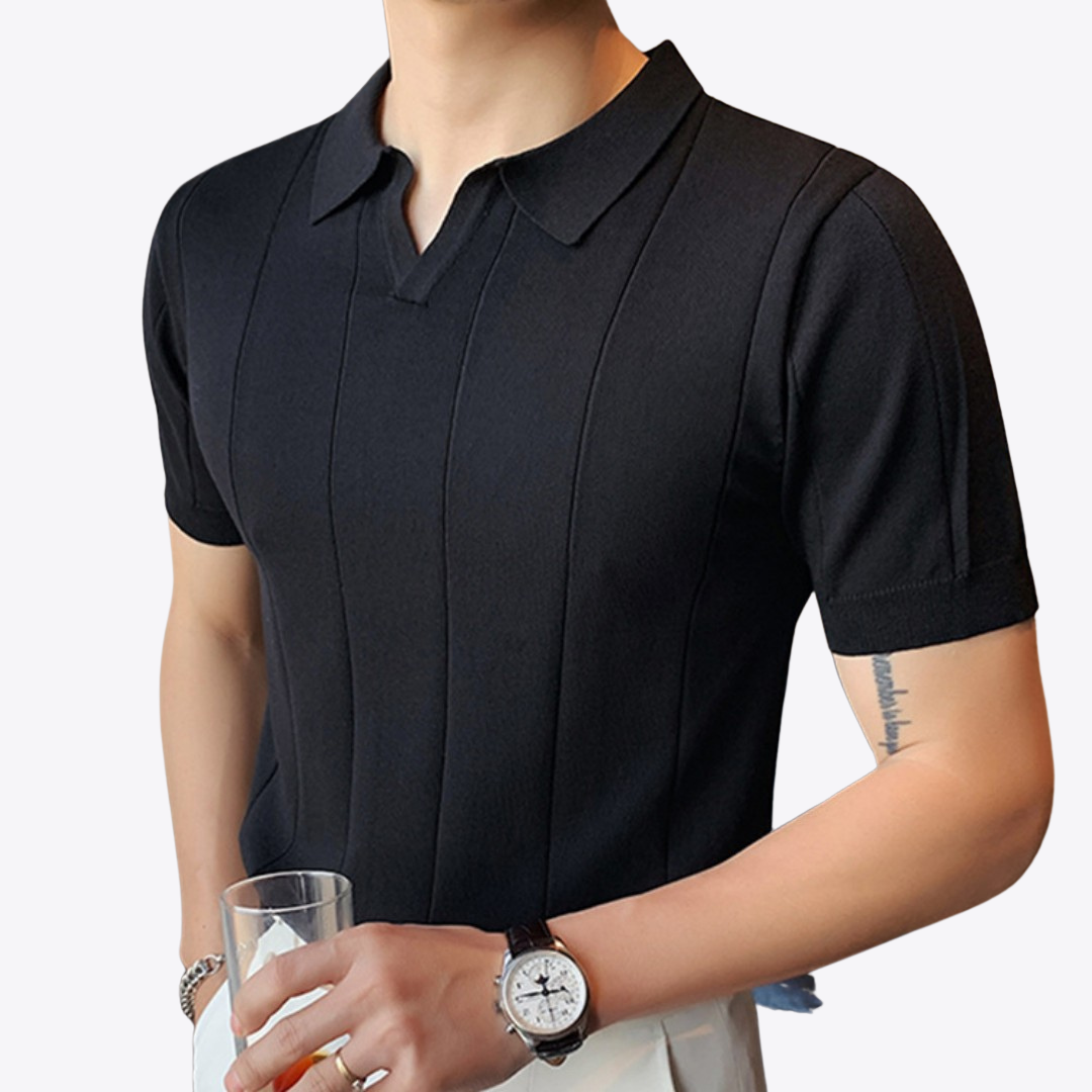 Esandro Vale™ - Polo classique pour hommes