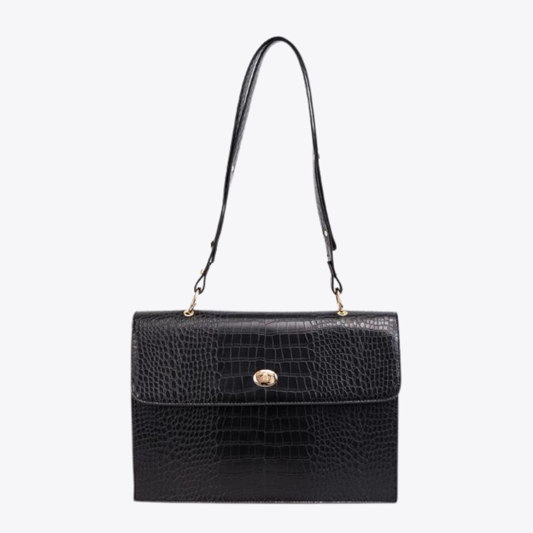Scaled Leather Bag