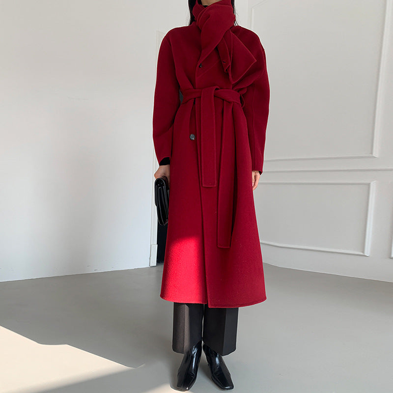 Esandro Vale™ - Manteau en cachemire fait main pour femme
