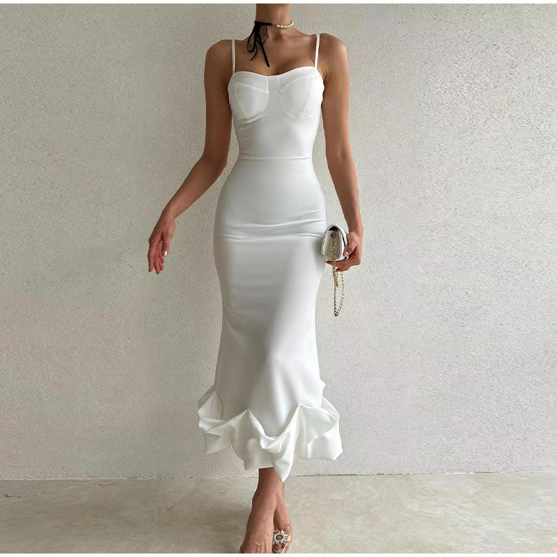Esandro Vale™ - Ruffled Sleeveless Dress