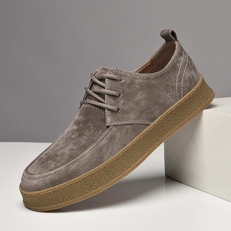 Matte Leather Shoes