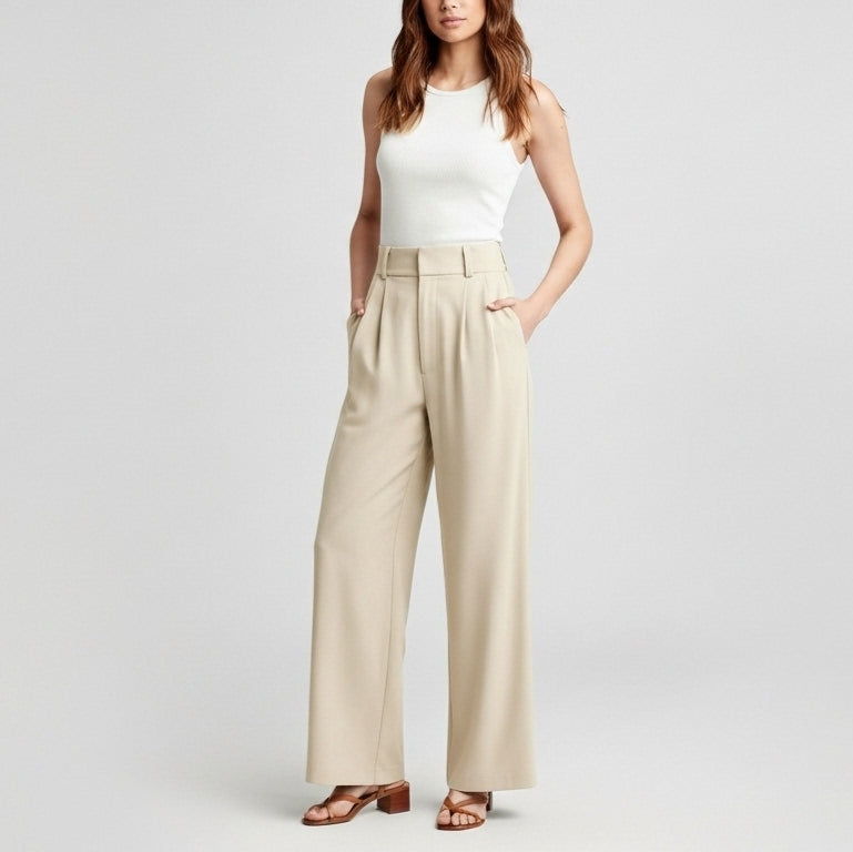 Cecilia Wide-Leg Trousers