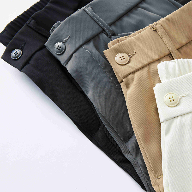Pleated Linen Pants