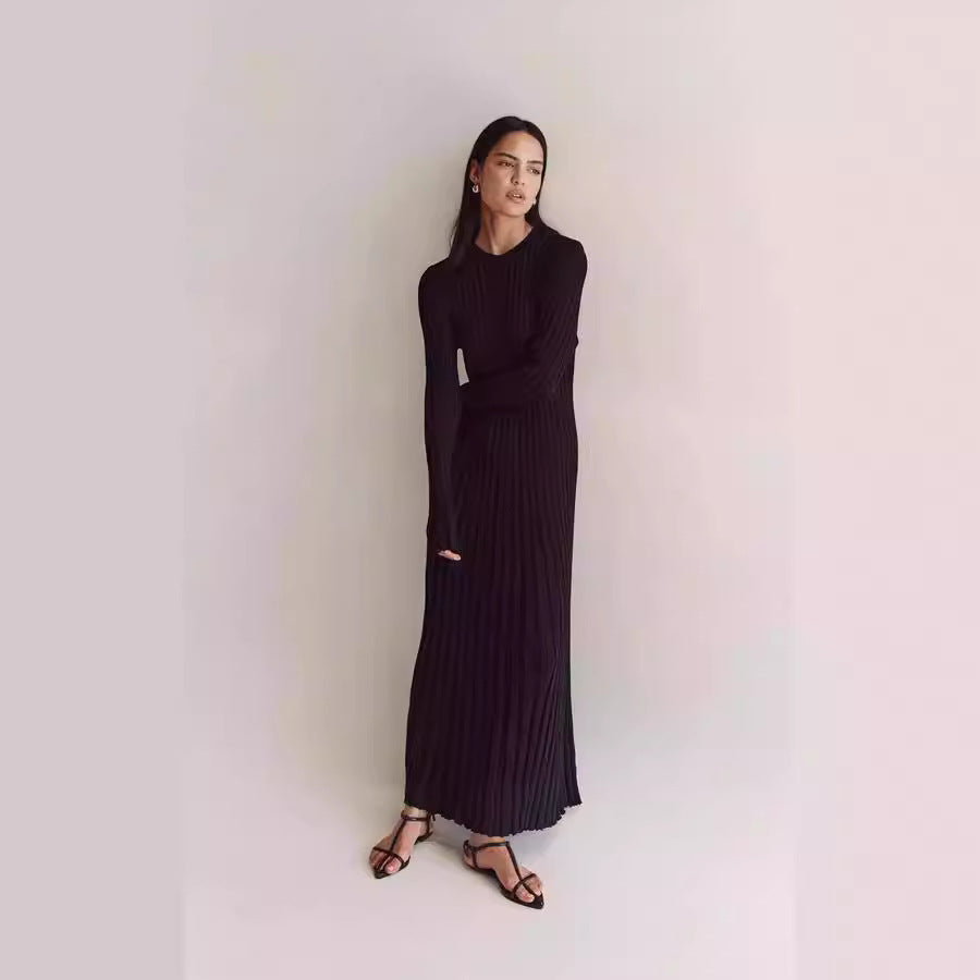 French Ribbed Dress