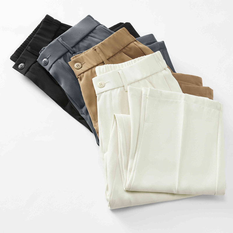 Pleated Linen Pants