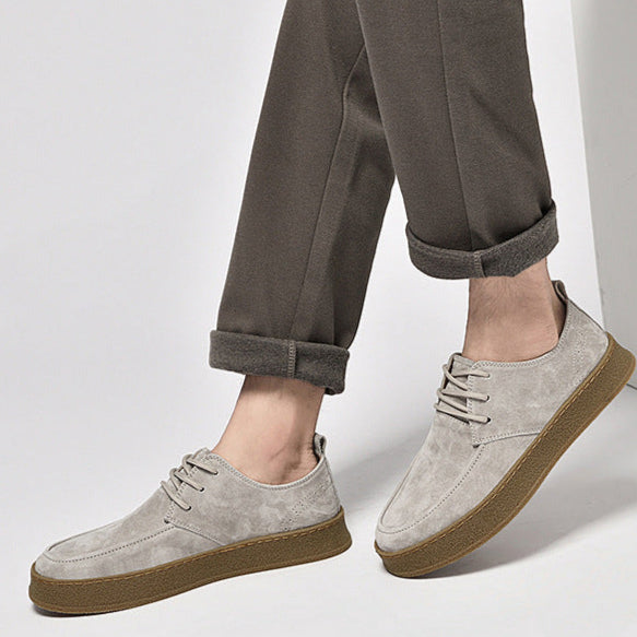 Matte Leather Shoes