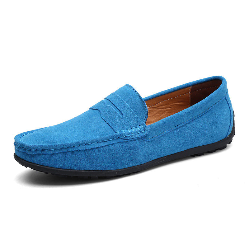 Suede Penny Loafers