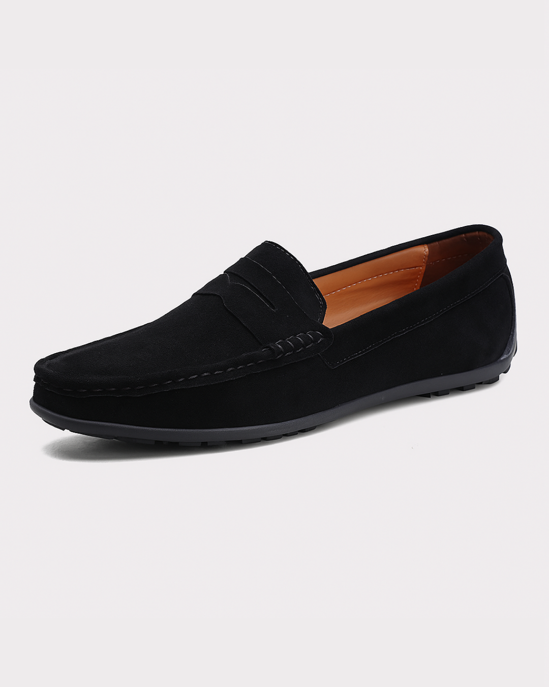 Suede Penny Loafers