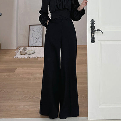 Esandro Vale™ – Hängende Hose mit weitem Bein für Damen
