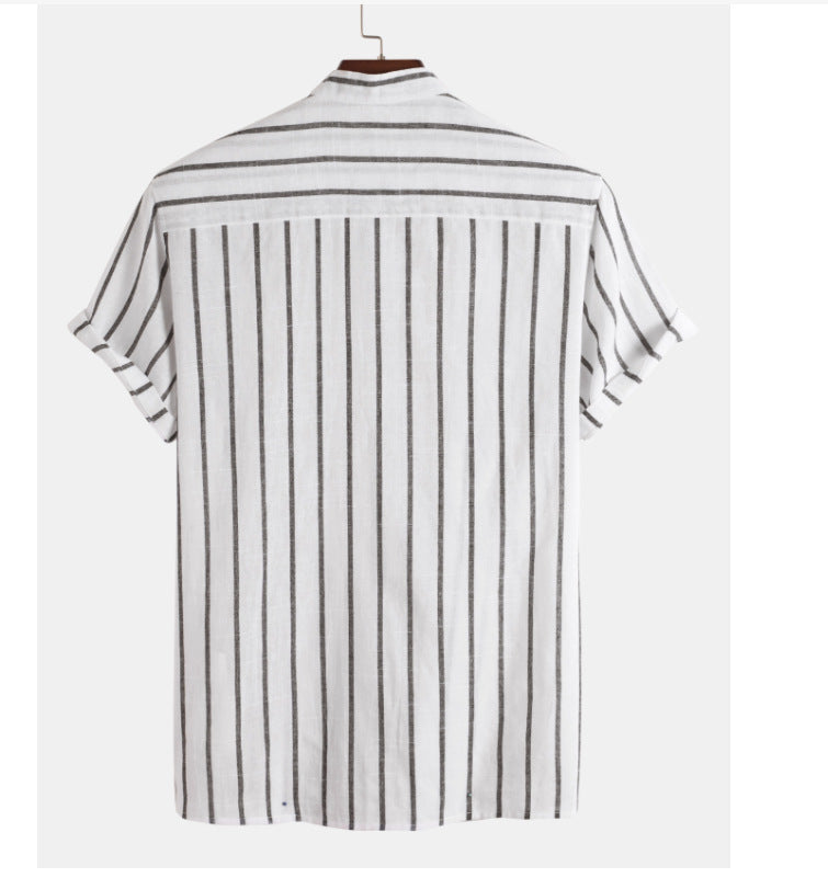 Esandro Vale™ - Striped Linen Shirt