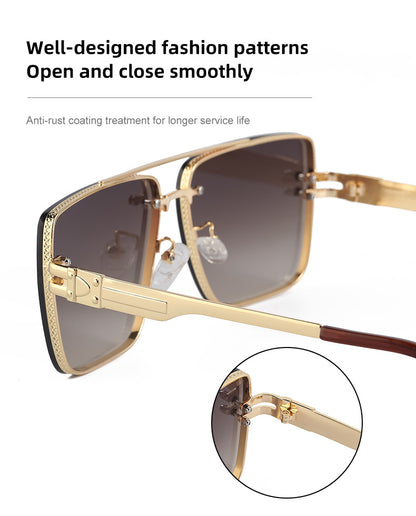 Esandro Vale™ – Zeitlose quadratische Sonnenbrille