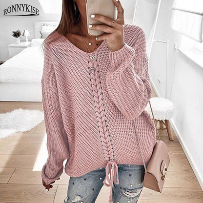Esandro Vale™ - Haut en tricot ample pour femme