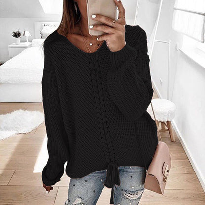Esandro Vale™ - Haut en tricot ample pour femme