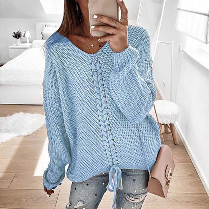Esandro Vale™ - Haut en tricot ample pour femme