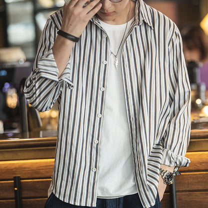 Romano Striped Dress Shirt