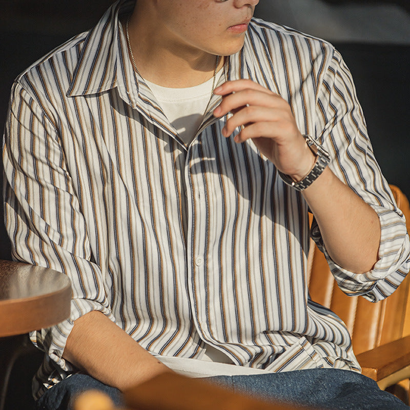 Romano Striped Dress Shirt