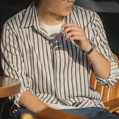 Romano Striped Dress Shirt