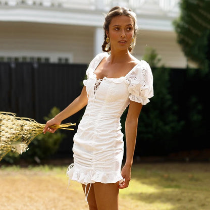 Lowcut V-Neck Dress