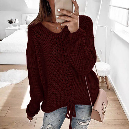 Esandro Vale™ - Haut en tricot ample pour femme