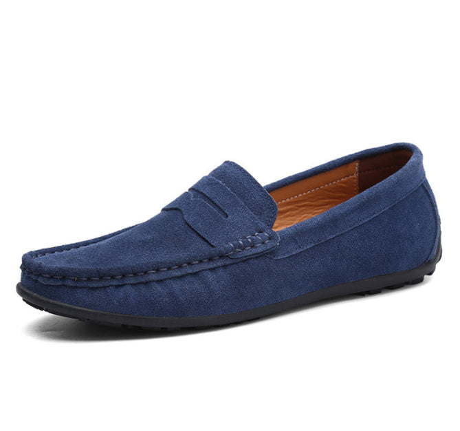 Suede Penny Loafers